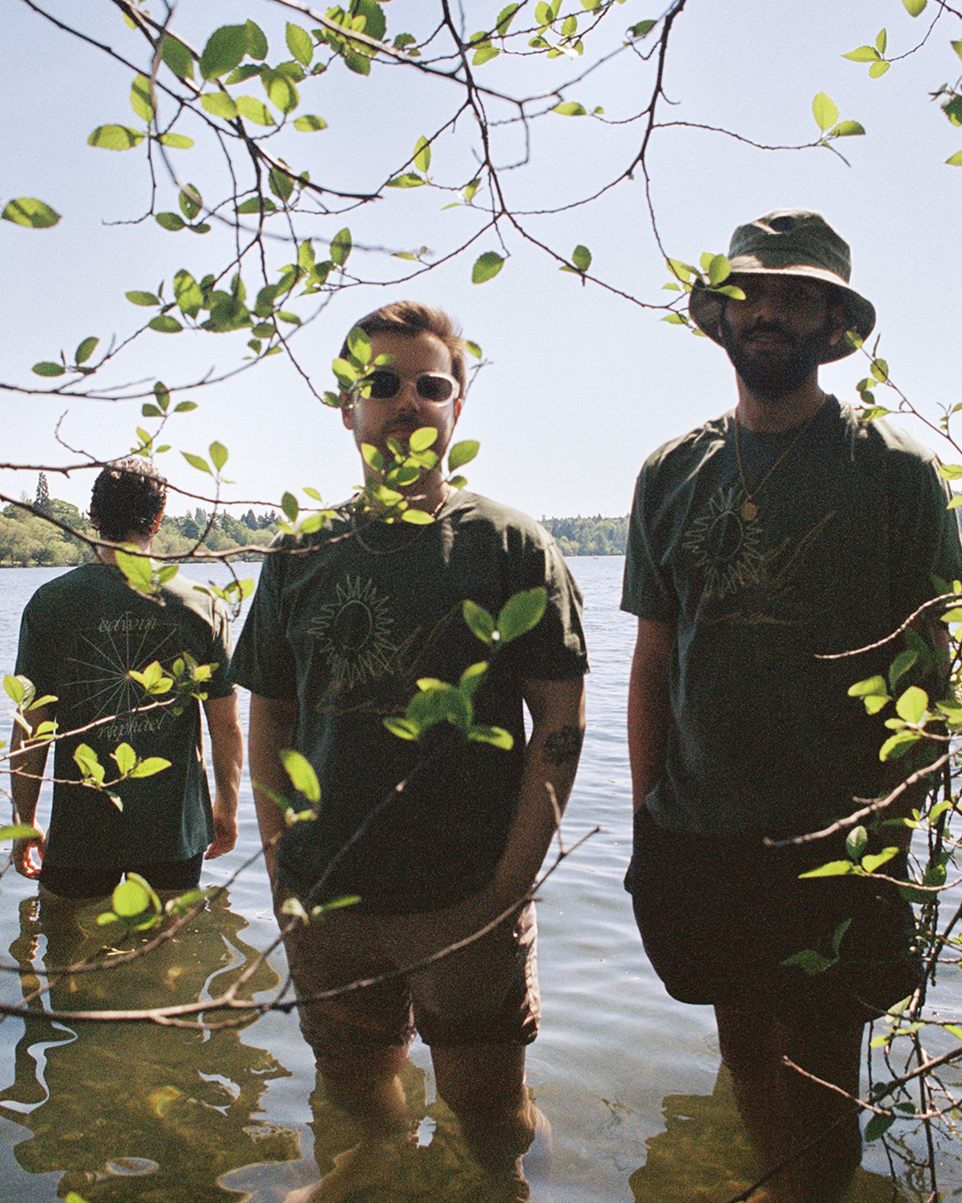 Warm Terracotta Sun Dial Tee (Hemp)