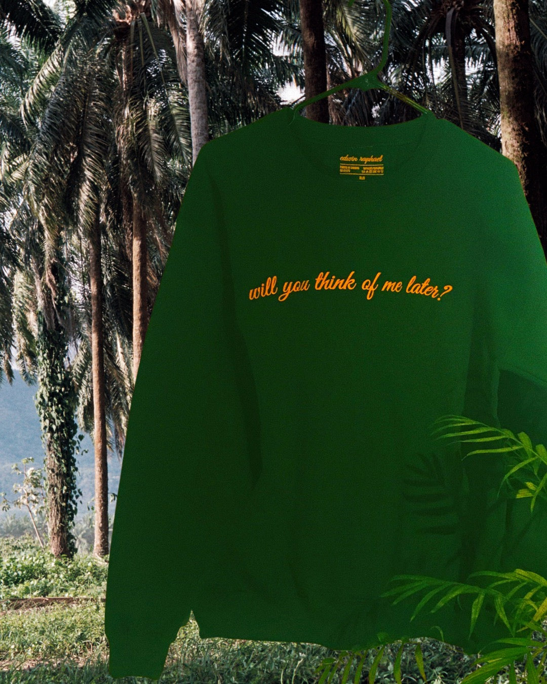 Will You Think Of Me Later? Pullover